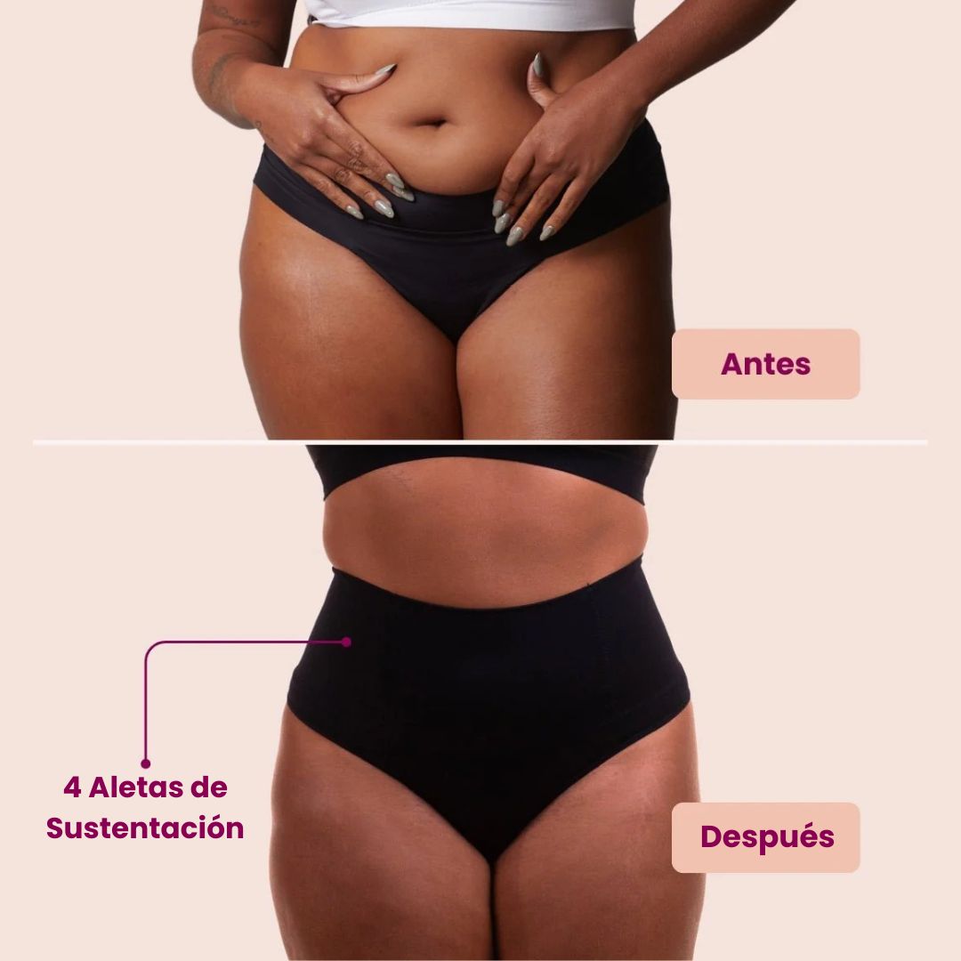 Panty Hope - Reductora de Medidas Que  No se Enrolla (Paga 1 & Lleva 3)